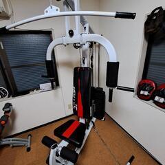 ☆【アイロテック】(IROTEC) ウェイトトレーニング マシン ラットプル美品