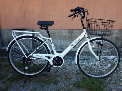 26インチシティサイクル6段変速(5) ほぼ新品