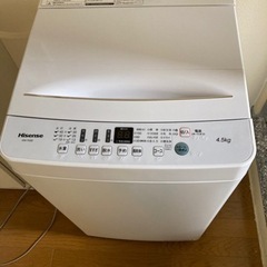 ハイセンス　hisense 洗濯機　HW-T45D 