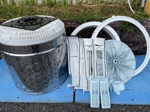 洗濯機の分解クリーニング行っています！配送設置込み 東芝8.0K 洗濯機