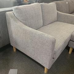 ジュスト オットマン付きカバーリングソファ 2人掛け