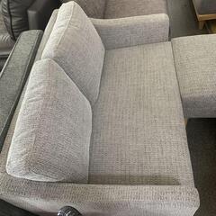 ジュスト オットマン付きカバーリングソファ 2人掛け