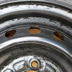 ハイエース200系純正ホイール&タイヤ（キャップ付き）