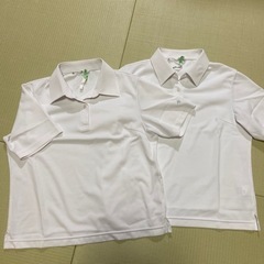 【ネット決済・配送可】旭川実業高校　指定ポロシャツ　LL 2枚