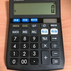 Canon 12桁電卓 商売計算機能付