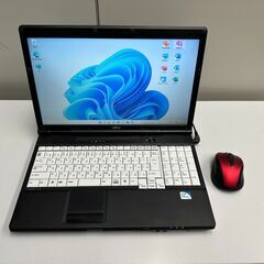 😸本日の目玉・早い物勝ち！【激安！】ノートPC「富士通」Win1...