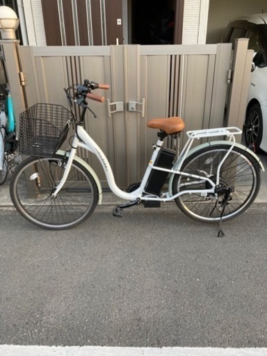 SHIMANO製ギア　電動アシスト自転車