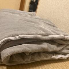 ニトリ　重い毛布　5.5kg シングル用