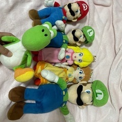 最終価格お値下げ！マリオブラザーズのぬいぐるみ（追加写真☆ファイ...