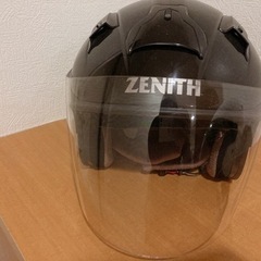 【バイク用】ZENITH シールド付きジェットヘルメット