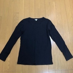 ロングTシャツ　黒