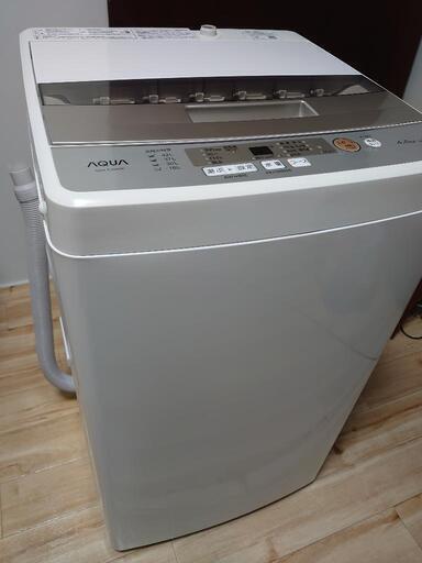 2020年製 美品 AQW-S45H 4.5 kg 全自動洗濯機  アクア  洗濯槽分解洗浄済