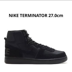 NIKE TERMINATOR HIGH BLACK 27.0cm