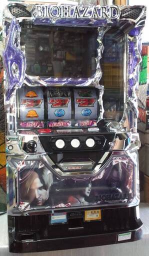 パチスロ実機】エンターライズ☆バイオハザード6【コイン不要機付】