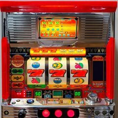 パチスロ実機】サミー☆アラジンS【コイン不要機付】爆裂AT機・4号機