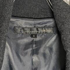 シュリセル　チェスターコート　ボタン　ベルト　丈長　ヴインテージ　古着