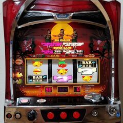 パチスロ実機】北電子☆マハロ-30【コイン不要機付】