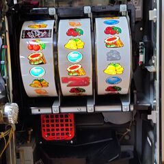 パチスロ実機】アクロス☆沖ドキ！-25【コイン不要機付】