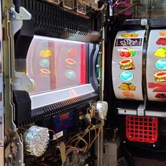 パチスロ実機】アクロス☆沖ドキ！-25【コイン不要機付】