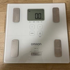オムロン　体重計　電池交換済