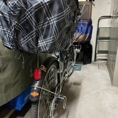 6段変速付き折り畳み自転車 防犯登録抹消済み