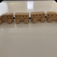 木製　おもちゃ　トトロ　新幹線　電車
