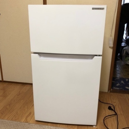 冷凍冷蔵庫 87L  YAZ-COSHI(W) 2020年産 美品
