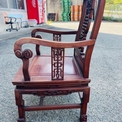 中国　アンティーク　椅子