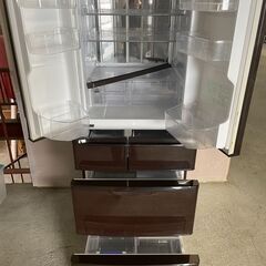 値下げ【良品】SHARP 6ドア冷蔵庫 SJ-XF44W-T 2011年製 通電確認済み 人気