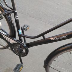 26インチ ? 中古 自転車 12800円 ?6段切替? 鍵新品！ ?オート