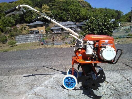 管理機 チビ楽 240 実働！！ 逆回転付き！！ 家庭菜園にも 2.4 馬力 期間