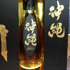 限定品 沖縄2001 バーボン樽熟成 久米仙 43％ 700ml 未開封 ケース