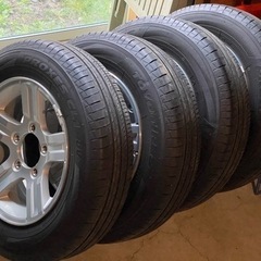 【値下げしました】ジムニーJB23純正ホイール　175/80R16 北海道旭川　引取限定