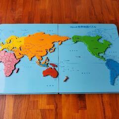 くもん　世界地図パズル