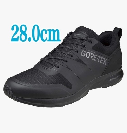 新品未開封 黒28.0cmミズノ ゴアテックス ウォーキングシューズME-05 GTX 郵送OK