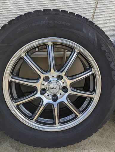 ZINA LITE ZL101 17inch 7J ホイール4本 PCD114.3