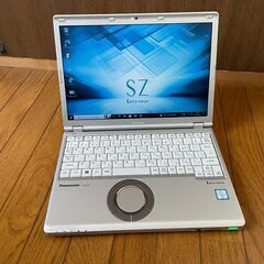 ㉕【第7世代i5、SSD、カメラ】パナソニック レッツノートSZ...