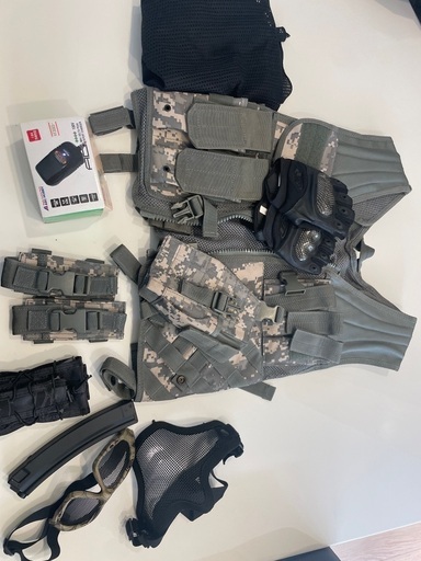 マルイMP5+フルサバゲーセット(メンズS) TOKYO MARUI 軽量・扱いやすい