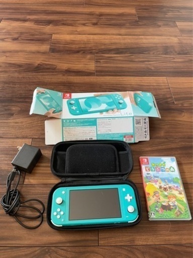 ニンテンドーSwitch lite ブルー　あつ森付き