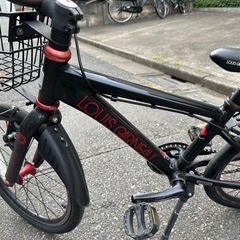 【引取限定】ルイガノ自転車18インチ