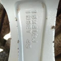 未使用に近い　スタッドレス　ホイール付