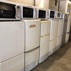 送料・配置無料 ⭐️ .3点中古家電セット ⭐️ 冷蔵庫・洗濯機・電子レンジ