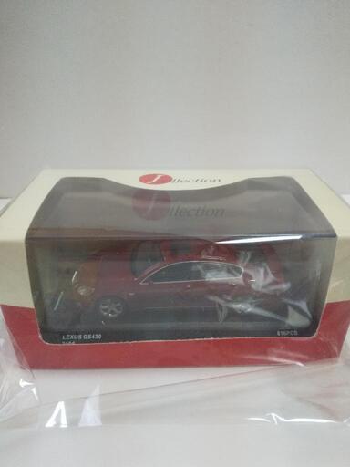 【引き取り限定】京商　LEXUS GS430 1/43スケールモデル　RED