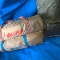 【値下げしました】ロゴス　ナバホ400、マット、シート、タープ　4点セット