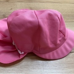 保育園帽子ピンク
