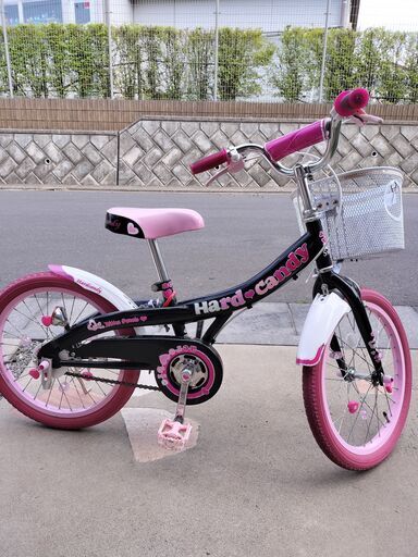 子供用 自転車　18インチ　Hard♥Candy（中古）