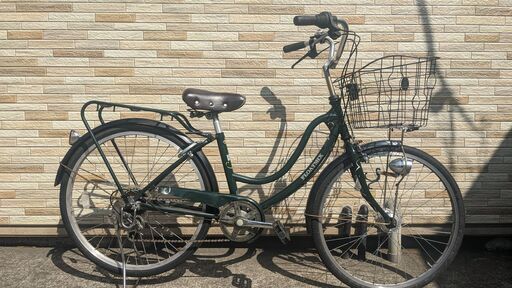 中古自転車 6段変速 24インチ （オートライト） 軽整備済み 安い 防犯登録 町田市 麻生区 神奈川 094ky