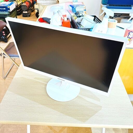 9/12グリーンハウス/GREEN HOUSE PCモニター GH-LCW22H-WH 2020年製 22型