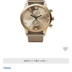 TRIWA   SORT of BLACKと movementin motion時計