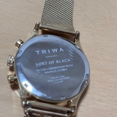 TRIWA   SORT of BLACKと movementin motion時計